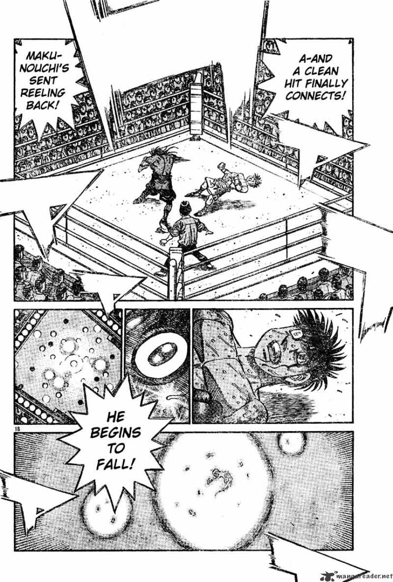 Hajime no Ippo: Fighting Spirit, Chapter 738 image 18